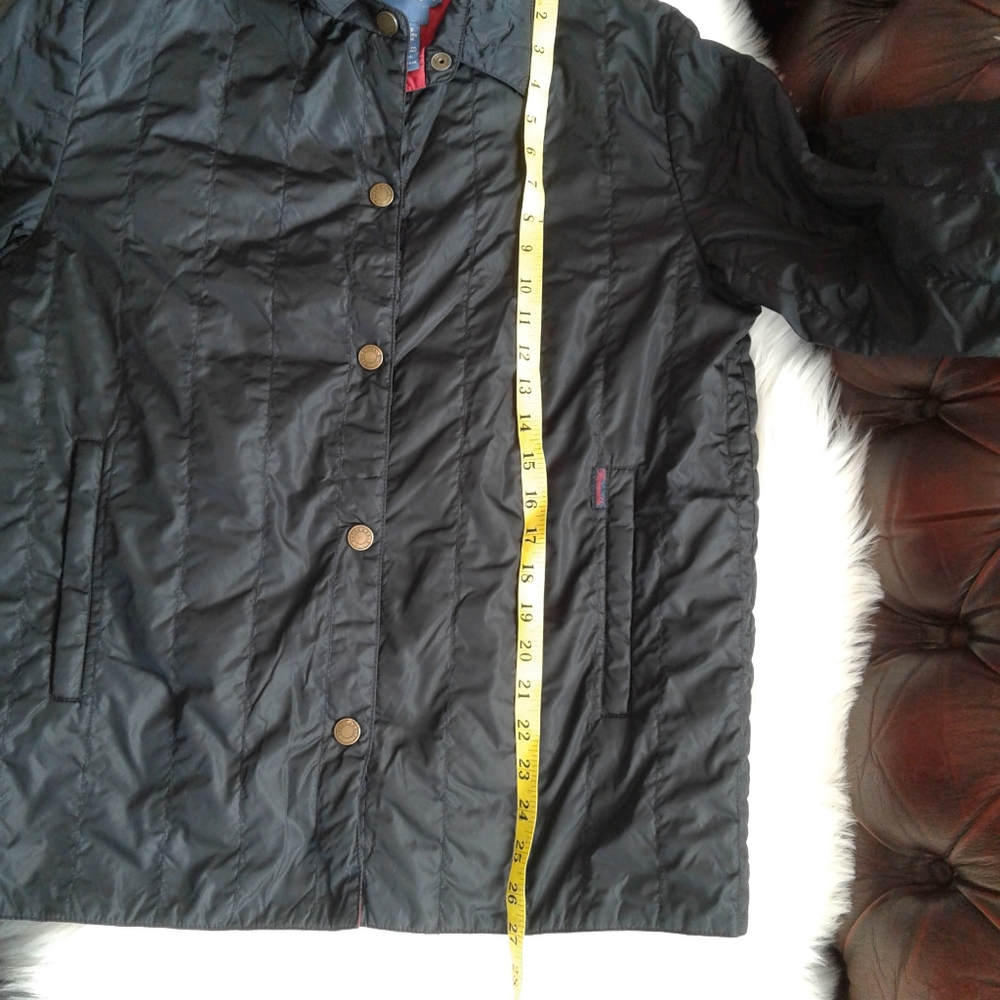 Faconnable Black Jacket with Red Lining - Picture 12 of 12